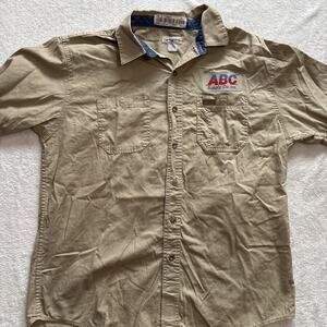 Carhartt XL Tradesman Men's Short Sleeve Work Shirt Tan/Beige